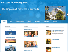 Tablet Screenshot of mcganty.com